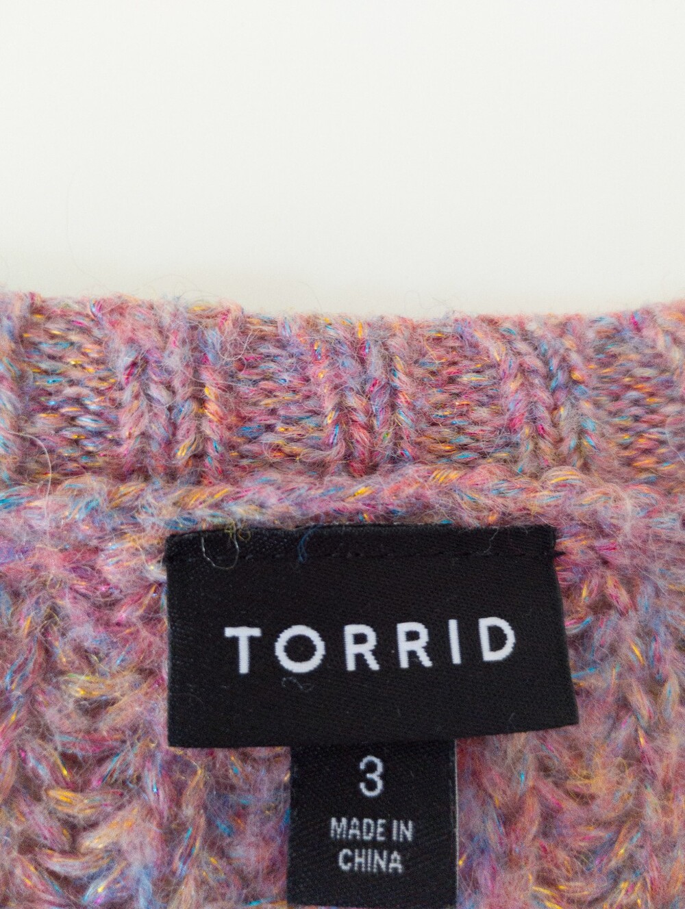 torrid Multi-Color Open Front Cardigan - Picture 2 of 7